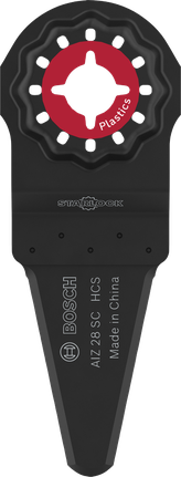 Pisau pemotong plastik Bosch AIZ 28 SC untuk Starlock.